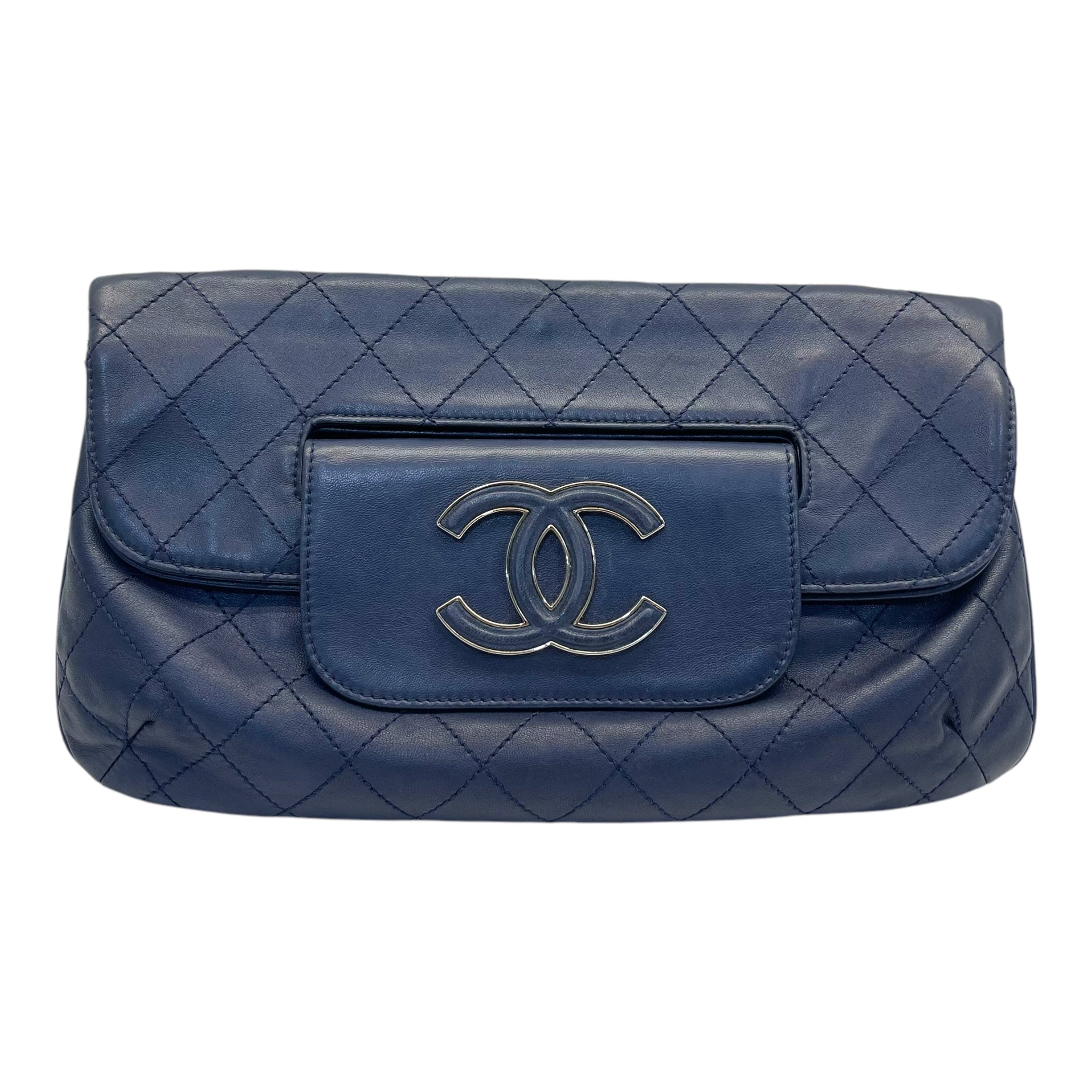 Chanel Fold Over Flap Clutch The Luxury Pop