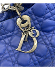 Dior Lady Tote in Blue Cannage