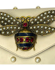 Gucci Bee pearl Crossbody Bag