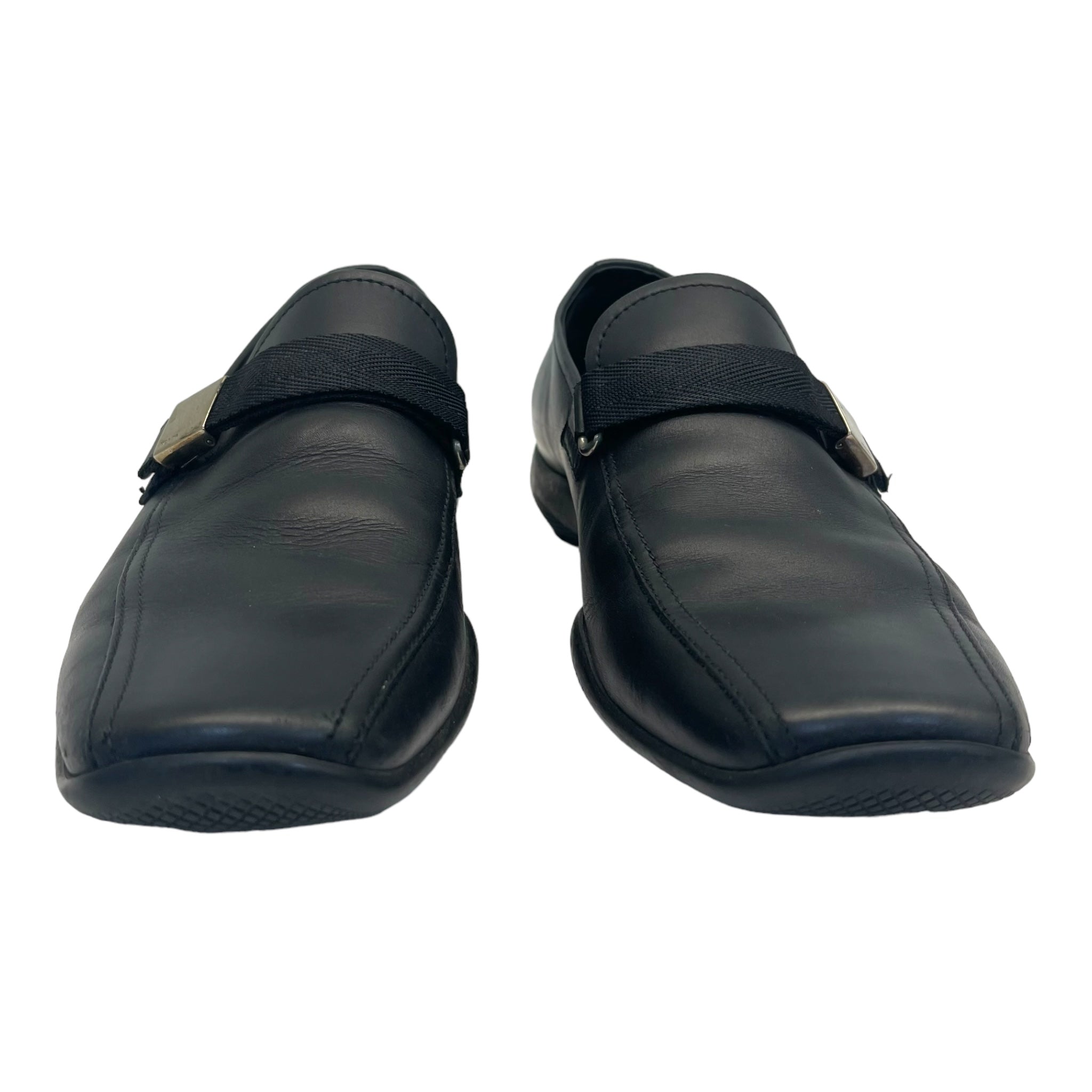 PRADA Patent Leather shops Driving Loafers