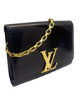 Louis Vuitton Vernis Amarante Chain Louis Gm Bag