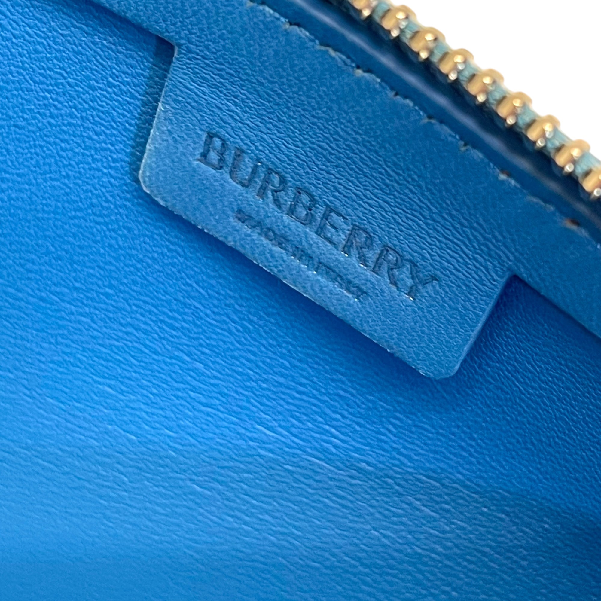 Burberry Blue Micro Shield Sling