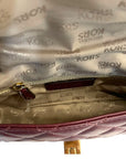 Michael Kors Maroon Shoulder Bag