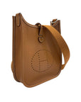 Hermes Evelyne TPM in Tan Clemence with SHW