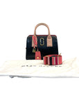 Marc Jacobs Saffiano Little Big Shot Tote Black Gazelle