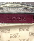 Michael Kors Maroon Shoulder Bag