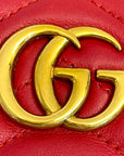 Gucci GG Marmont Shoulder Bag Matelasse Leather