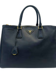 Prada black saffiano