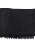 Gucci Black GG Jacquard Shawl