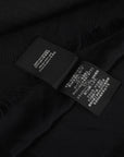 Gucci Black GG Jacquard Shawl