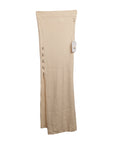 Song of Style beige shell middi skirt Size S