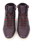 Guccissima Leather Web Lace Sneaker EU-44.5