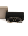 Giorgio Armani Pale Gold Gradient Grey Sunglasses