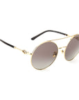 Giorgio Armani Pale Gold Gradient Grey Sunglasses