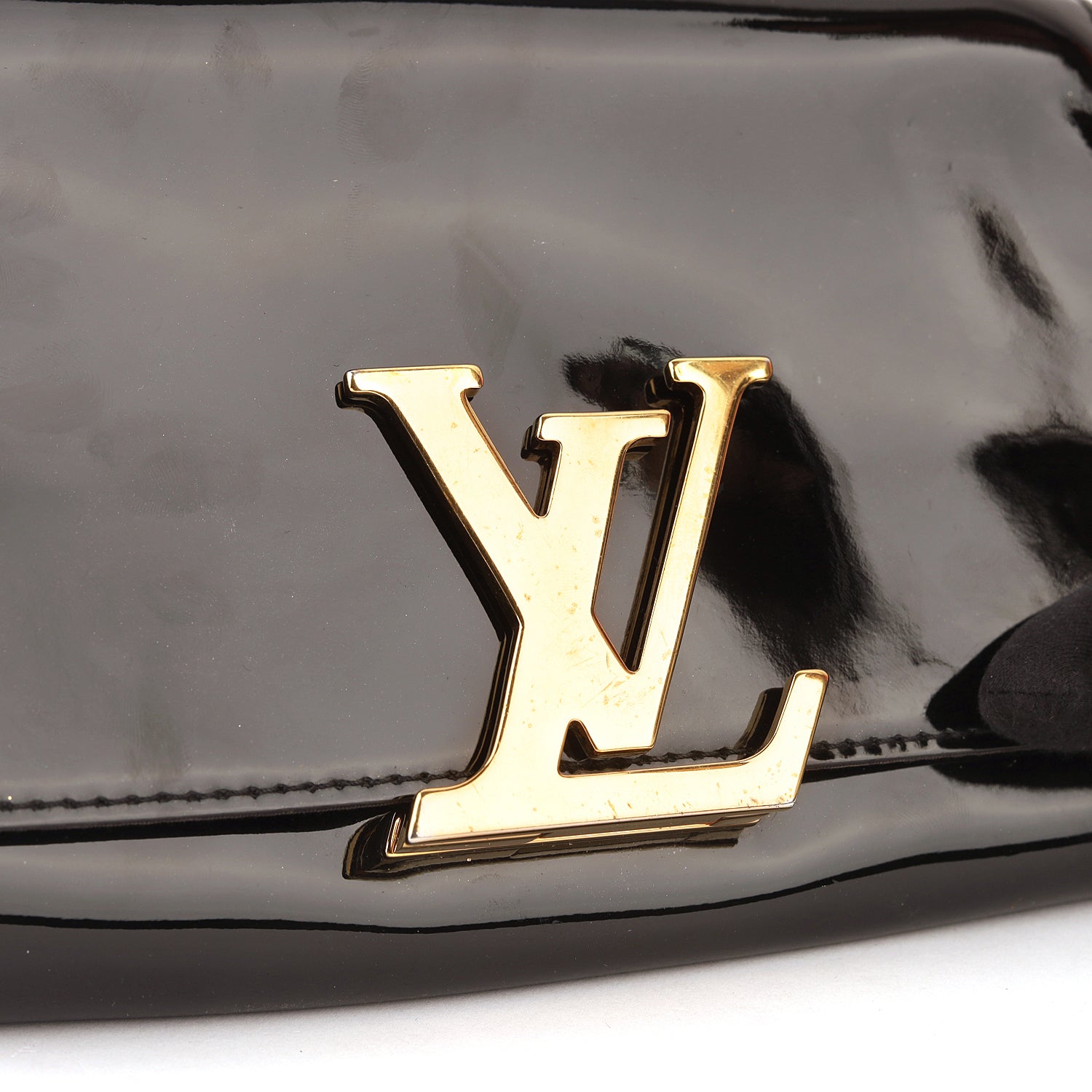 Louis Vuitton Black Patent Clutch bag