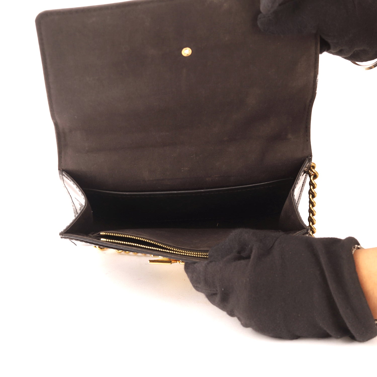 Louis Vuitton Black Patent Clutch bag