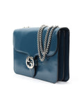 Patent Leather Interlocking GG Shoulder Bag