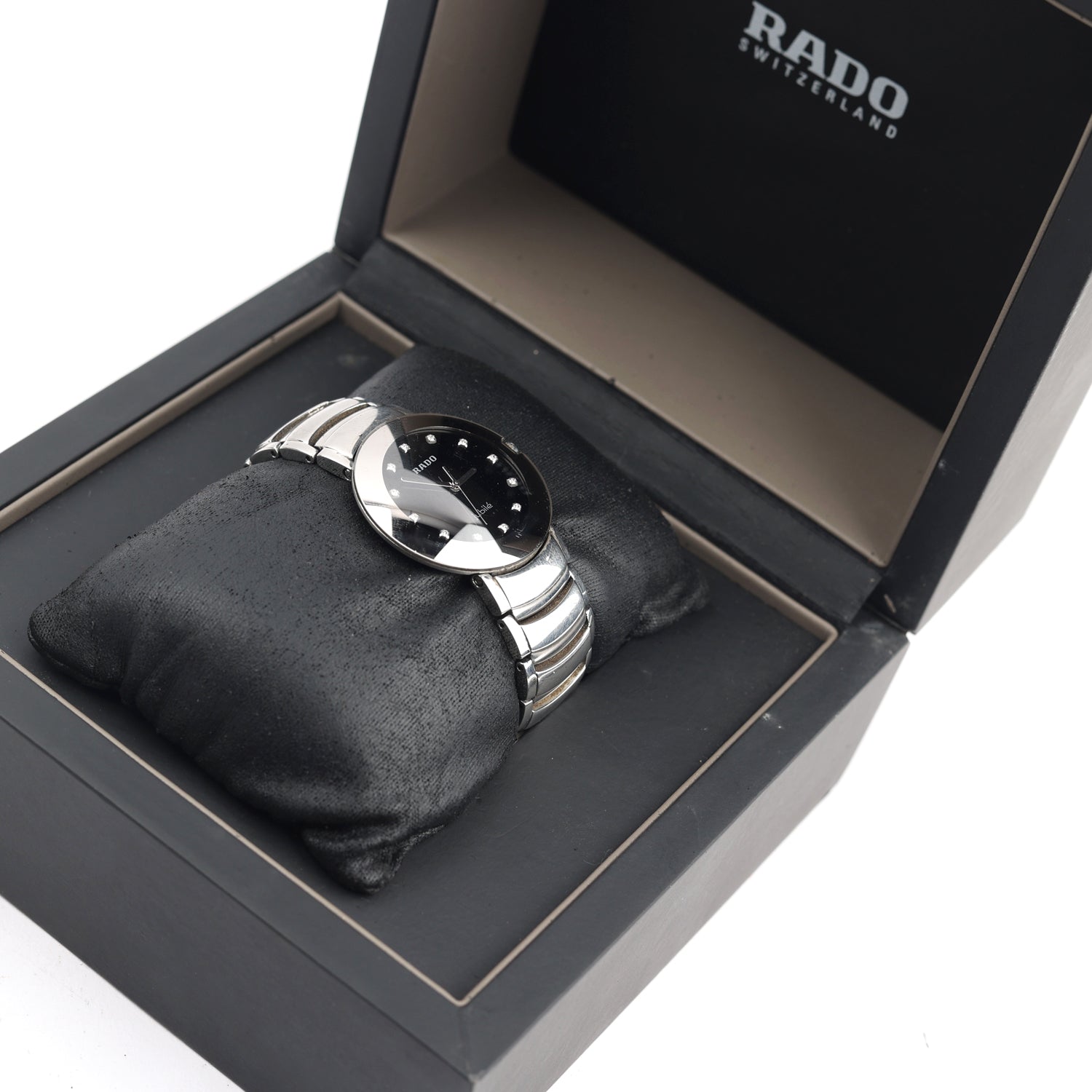 Rado Black Stainless Diastar Jubile