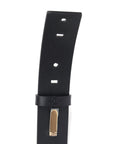 Fendi x Versace Leather Buckle Belt