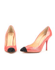 Giuseppe Zanotti Glitter Pink Colorblock Pumps