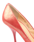 Giuseppe Zanotti Glitter Pink Colorblock Pumps