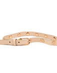 Tory Burch Double Wrap Logo Stud Bracelet