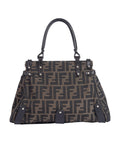 Fendi Zucca Magic Satchel Handbag