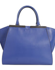 Fendi Vitello Dolce Shiny Nappa Petite 3Jours Tote