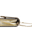 Michael Kors Barbara Gold Clutch