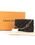 Louis Vuitton Black Monogram Leather Coussin Pochette Bag