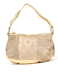 Coach Canvas and Leather Patchwork Shopper Tote