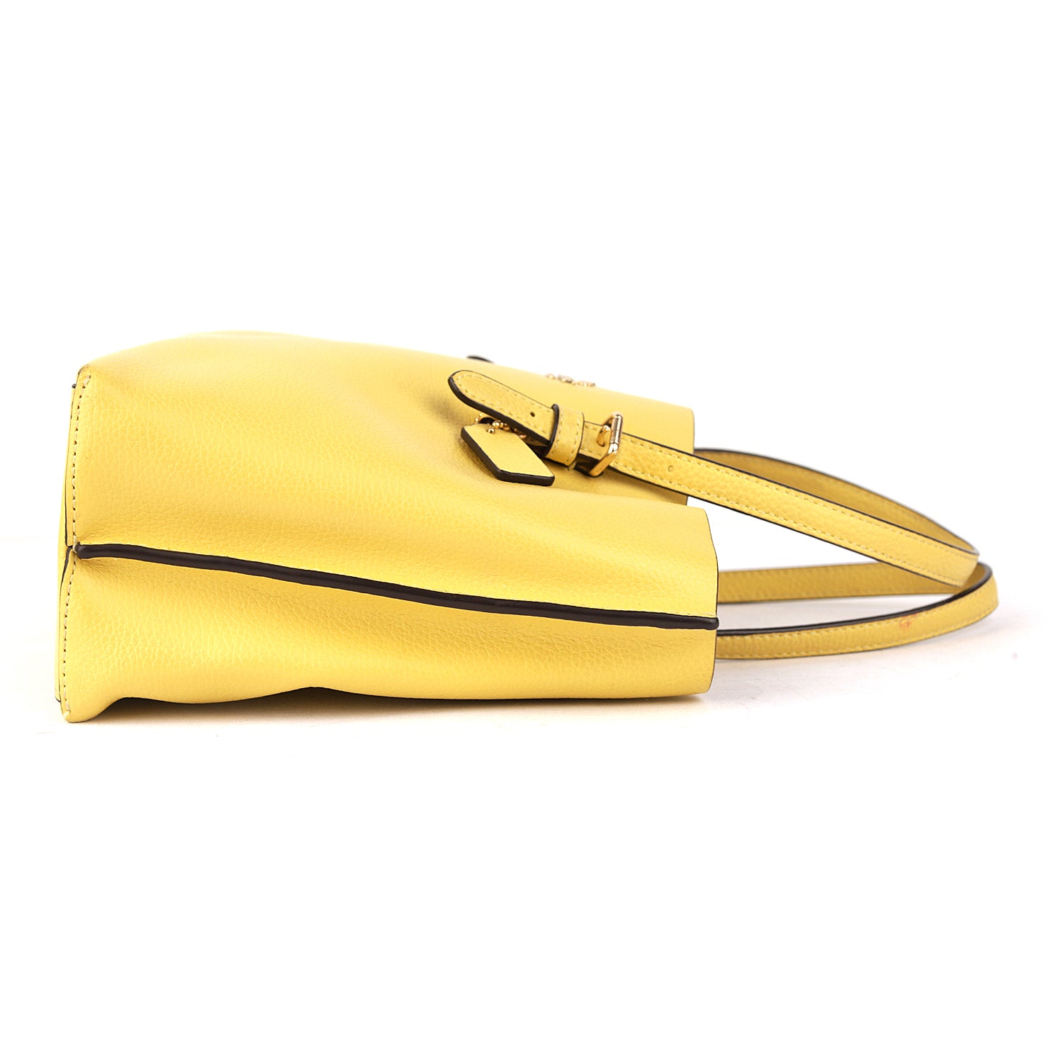 Coach Mollie Yellow Tote 25