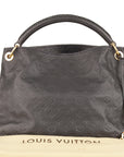 Louis Vuitton Artsy MM Bag in Black Monogram Empreinte Leather