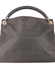 Louis Vuitton Artsy MM Bag in Black Monogram Empreinte Leather