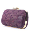 Louis Vuitton Monogram Satin Clutch Chain Shoulder Bag