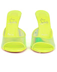 Christian Louboutin PVC Just Arch 100 Neon Yellow - Size EU 37.5