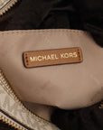 Michael Kors Signature Coated Canvas Jet Set Shoulder Bag