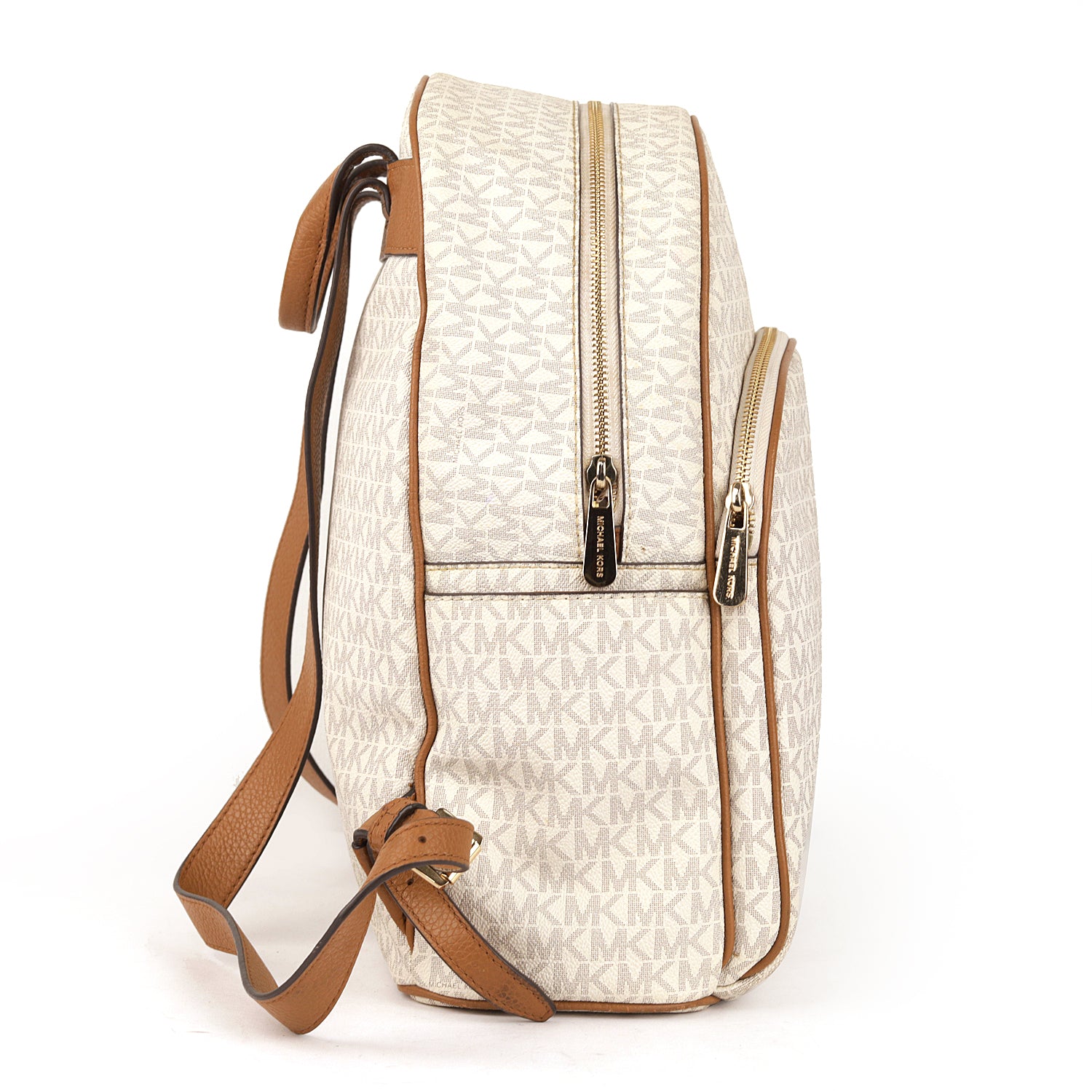 Michael kors abbey medium logo backpack best sale