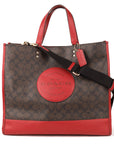 Coach Multicolor Signature Canvas and Leather Dempsey Tote