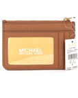 Michael Kors Top Zip Coin Pouch with ID Holder Saffiano Leather