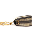 Chloé Python Skin Nile Bracelet Bag Beige/Black