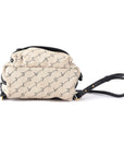 Stella Mccartney Canvas Mini Stella Logo Backpack