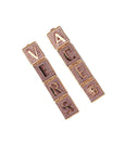 Versace Natural Logo Crystal-embellished Earrings