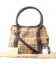 Burberry Haymarket Check Small Northfield Tote