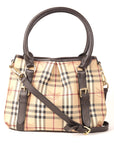 Burberry Haymarket Check Small Northfield Tote