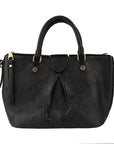 Louis Vuitton Black Monogram Empreinte Leather Mazarine PM Bag