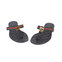 Web Thong Sandal Black Size 38.5
