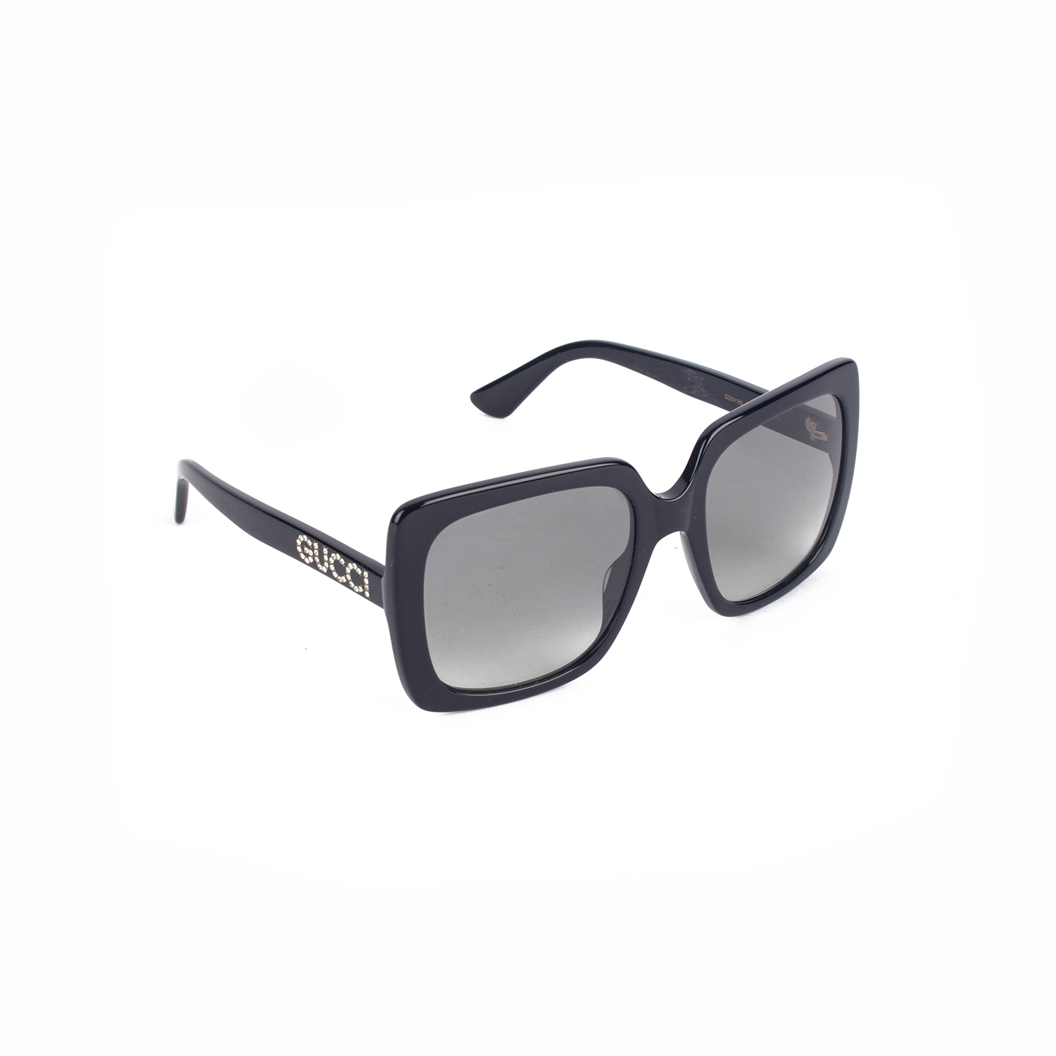 Black Square Stone Sunglasses