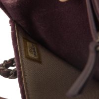 Boy Wallet Chain Quilted Velvet Wallet