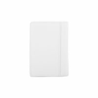 White Leather Meister Stuck Card Holder